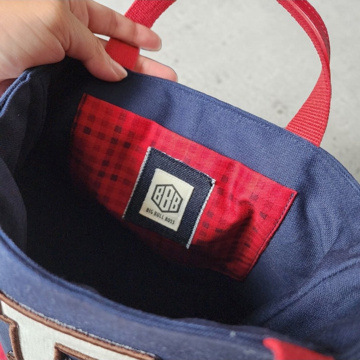 a【New】ツートンcheck　Osanpo Bag６月中旬順次発送予定