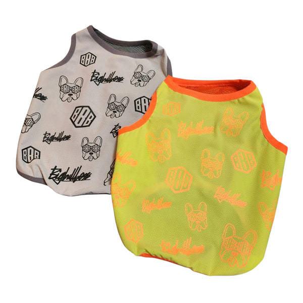 a【New】Mesh　Neon　TANKTOP